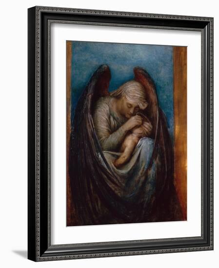 Death Crowning Innocence, 1889-George Frederic Watts-Framed Giclee Print