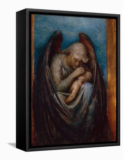Death Crowning Innocence, 1889-George Frederic Watts-Framed Premier Image Canvas