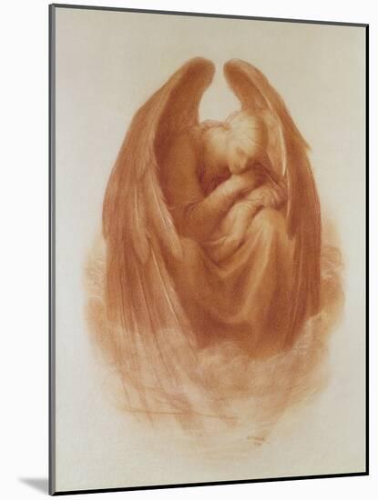 Death Crowning Innocence, 1890-George Frederick Watts-Mounted Giclee Print
