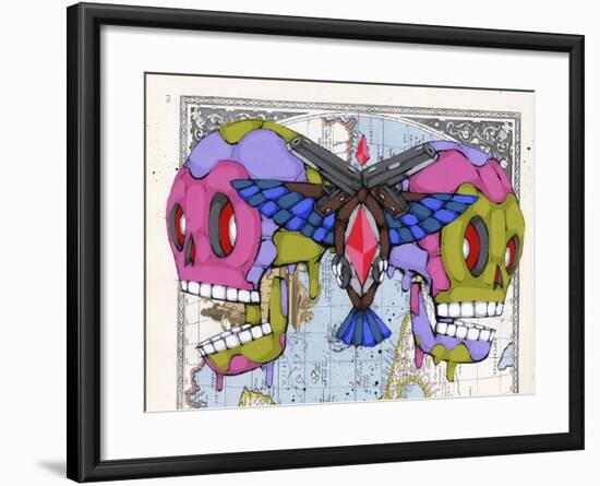 Death Grips-Ric Stultz-Framed Giclee Print