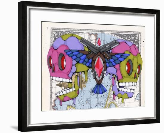 Death Grips-Ric Stultz-Framed Giclee Print