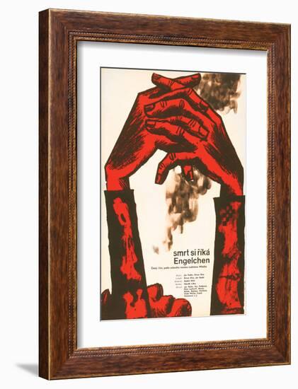 Death is Called Engelchen-Smrt-null-Framed Art Print