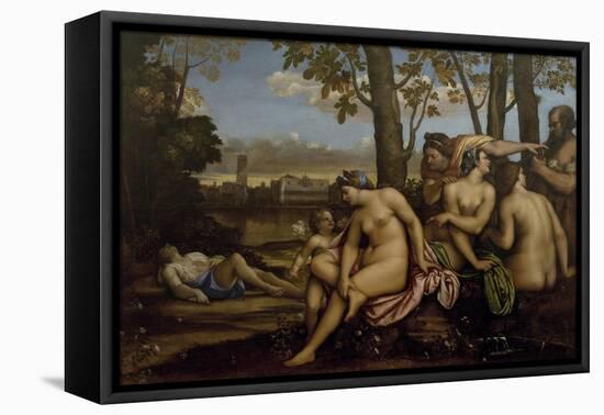 Death of Adonis, 1512-Sebastiano del Piombo-Framed Premier Image Canvas
