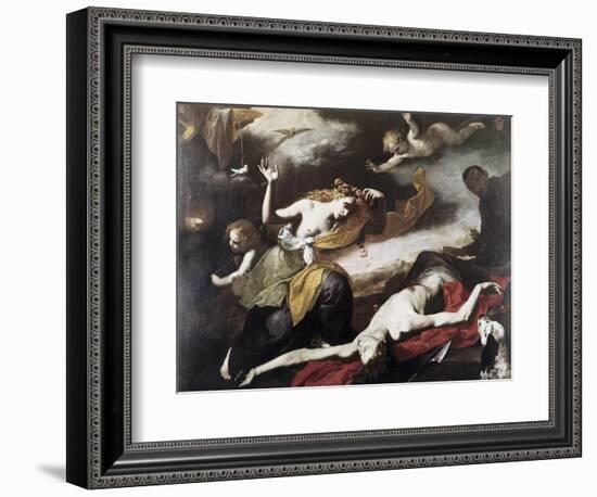 Death of Adonis-Jusepe de Ribera-Framed Giclee Print