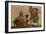 Death of Archimedes Mosaic-null-Framed Premium Giclee Print