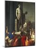 Death of Caesar, March 15, 44 BC-Vincenzo Camuccini-Mounted Giclee Print