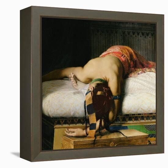 Death of Cleopatra, 1874 (Detail)-Jean-Andre Rixens-Framed Premier Image Canvas