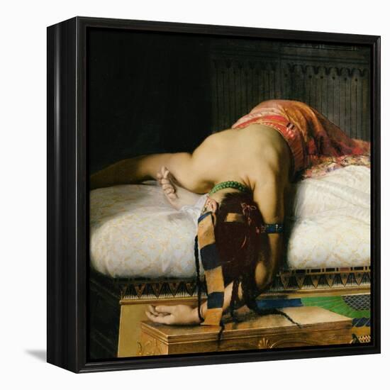Death of Cleopatra, 1874 (Detail)-Jean-Andre Rixens-Framed Premier Image Canvas