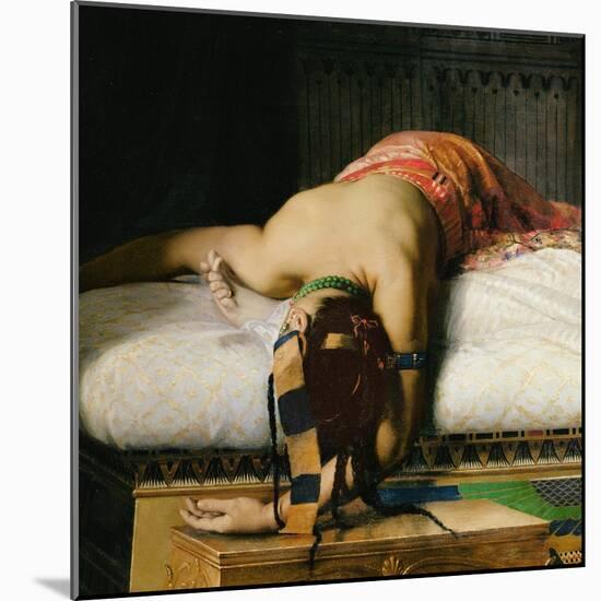 Death of Cleopatra, 1874 (Detail)-Jean-Andre Rixens-Mounted Giclee Print