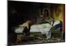 Death of Cleopatra, 1874-Jean André Rixens-Mounted Giclee Print