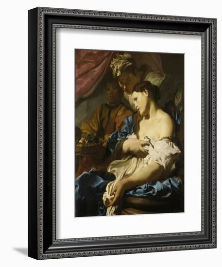 Death of Cleopatra, about 1622/24-Johann Liss-Framed Giclee Print