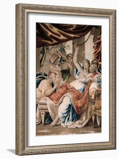 Death of Cleopatra-Bruxelles Manifacture-Framed Giclee Print