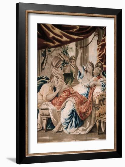 Death of Cleopatra-Bruxelles Manifacture-Framed Giclee Print