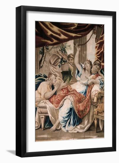 Death of Cleopatra-Bruxelles Manifacture-Framed Giclee Print
