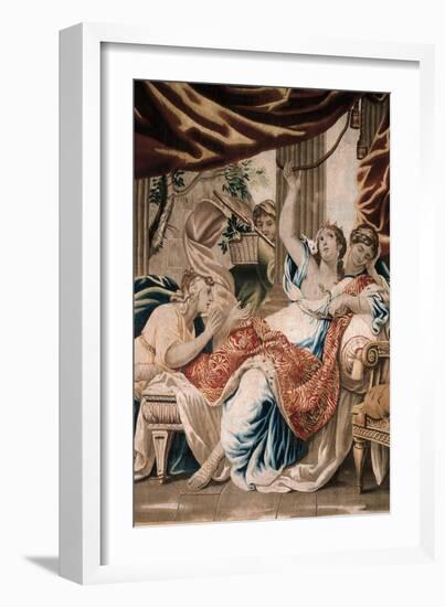 Death of Cleopatra-Bruxelles Manifacture-Framed Giclee Print