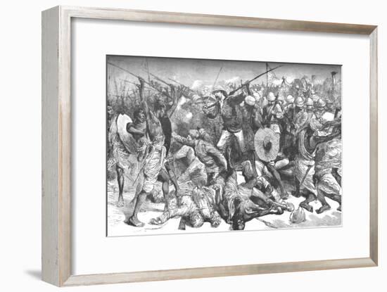 'Death of Colonel Burnaby', c1885-Unknown-Framed Giclee Print