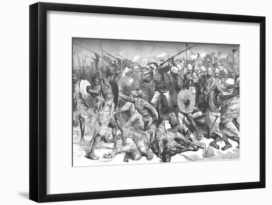 'Death of Colonel Burnaby', c1885-Unknown-Framed Giclee Print