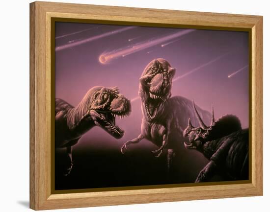 Death of Dinosaurs-Joe Tucciarone-Framed Premier Image Canvas