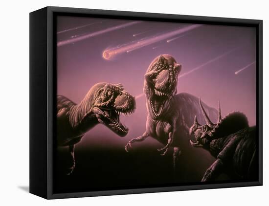 Death of Dinosaurs-Joe Tucciarone-Framed Premier Image Canvas