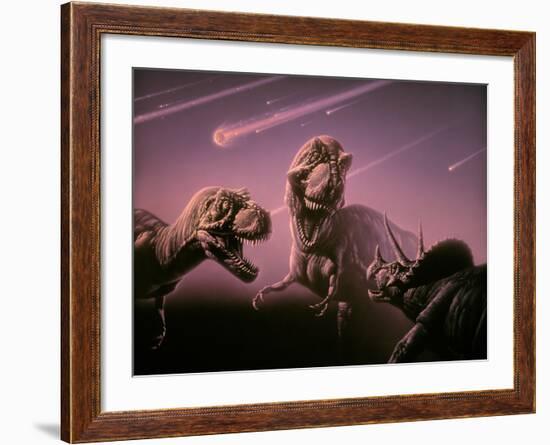 Death of Dinosaurs-Joe Tucciarone-Framed Photographic Print