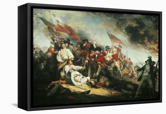 Death of General Warren-John Trumbull-Framed Premier Image Canvas