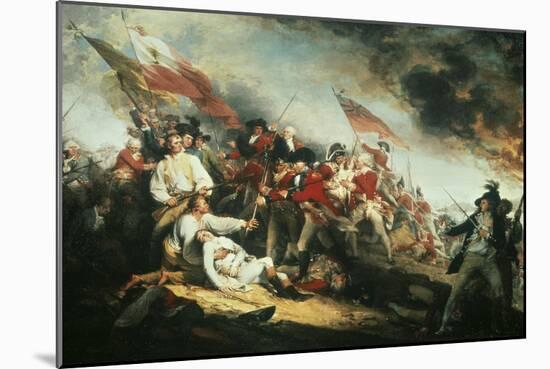 Death of General Warren-John Trumbull-Mounted Giclee Print