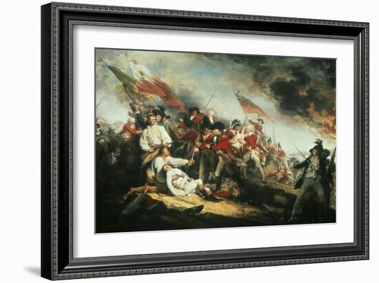 Death of General Warren-John Trumbull-Framed Giclee Print