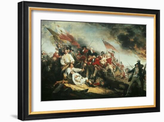 Death of General Warren-John Trumbull-Framed Giclee Print