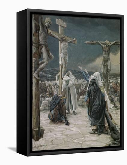 Death of Jesus-James Tissot-Framed Premier Image Canvas