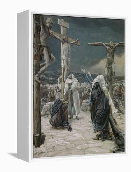 Death of Jesus-James Tissot-Framed Premier Image Canvas