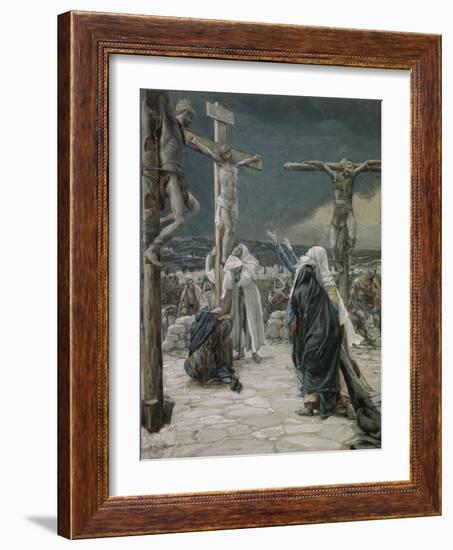 Death of Jesus-James Tissot-Framed Giclee Print