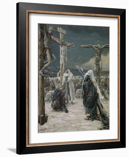 Death of Jesus-James Tissot-Framed Giclee Print