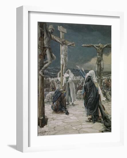 Death of Jesus-James Tissot-Framed Giclee Print