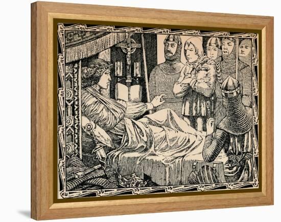 Death of King Richard I, 1902-Patten Wilson-Framed Premier Image Canvas