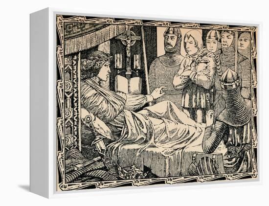 Death of King Richard I, 1902-Patten Wilson-Framed Premier Image Canvas