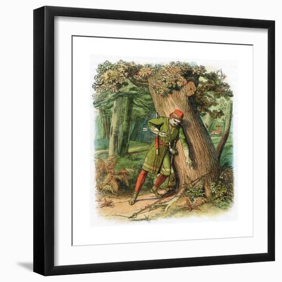 Death of King William II, 1100-null-Framed Giclee Print