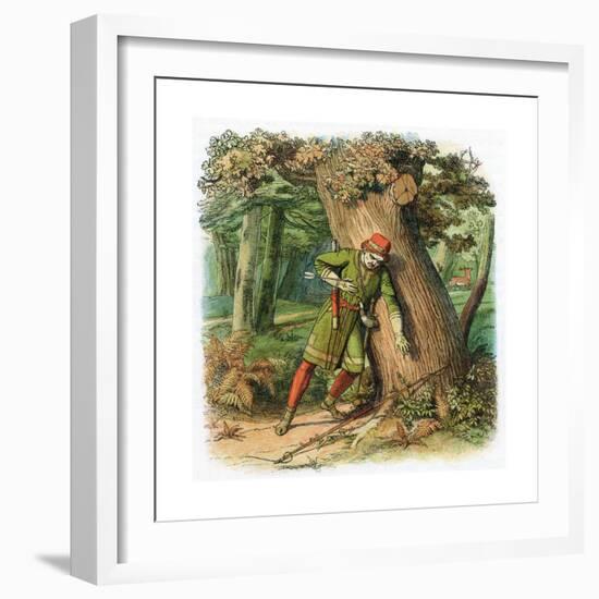 Death of King William II, 1100-null-Framed Giclee Print