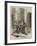 Death of M Beurtheret, Editor of the Union Liberale, at Tours-null-Framed Giclee Print