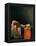 Death of Marat-Jacques-Louis David-Framed Stretched Canvas