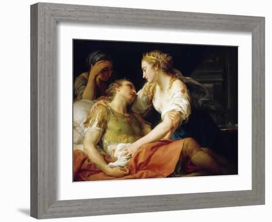 Death of Mark Antony, 1763-Pompeo Batoni-Framed Giclee Print