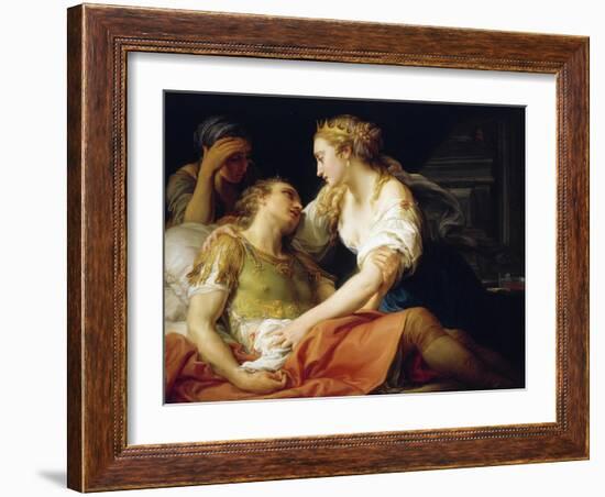 Death of Mark Antony, 1763-Pompeo Batoni-Framed Giclee Print