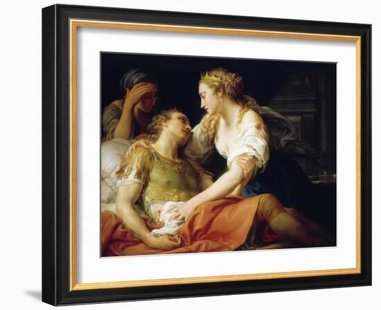 Death of Mark Antony, 1763-Pompeo Batoni-Framed Giclee Print