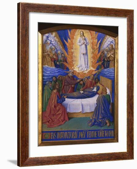 Death of Mary-Jean Fouquet-Framed Giclee Print