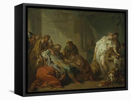 Death of Meleager, c.1727-Francois Boucher-Framed Premier Image Canvas