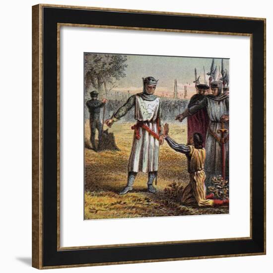 Death of Piers Gaveston, 1312-null-Framed Giclee Print