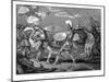 Death of Richard III at the Battle of Bosworth Field, August 1485-null-Mounted Giclee Print