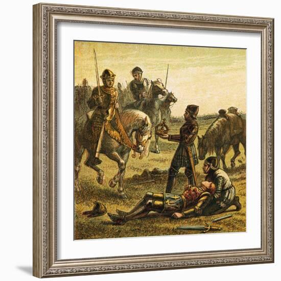 Death of Richard Iii-English-Framed Giclee Print