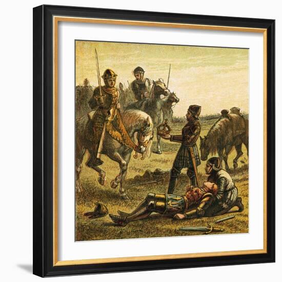 Death of Richard Iii-English-Framed Giclee Print