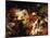 Death of Sardanapalus-Eugene Delacroix-Mounted Giclee Print