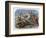 Death of Simon de Montfort, Battle of Evesham, Worcestershire, 1265 (1864)-James William Edmund Doyle-Framed Giclee Print